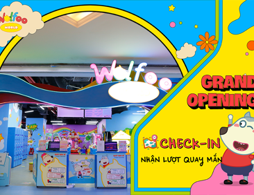 Grand Opening Wolfoo World Vincom Mega Mall Royal City 